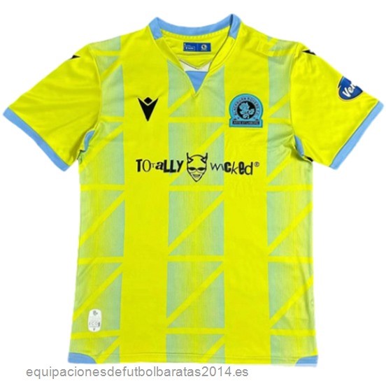 Nuevo Tailandia 3ª Camiseta Blackburn Rovers 23/24 Amarillo Baratas